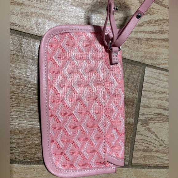 Pink Patterned Women's Clutch - Picture 2 of 5